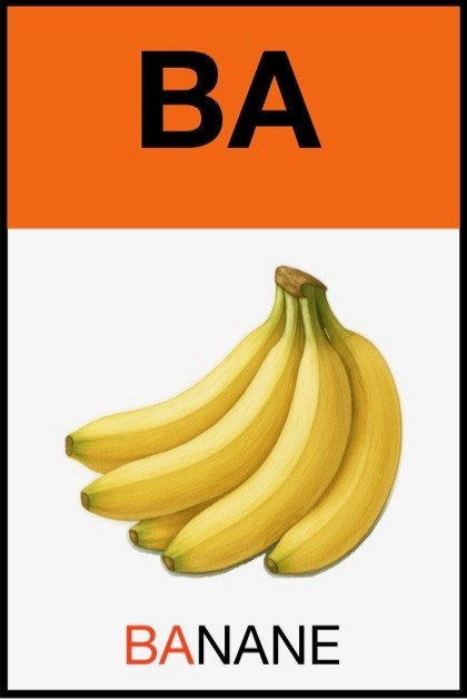 Carte BA Banane DhanaScan