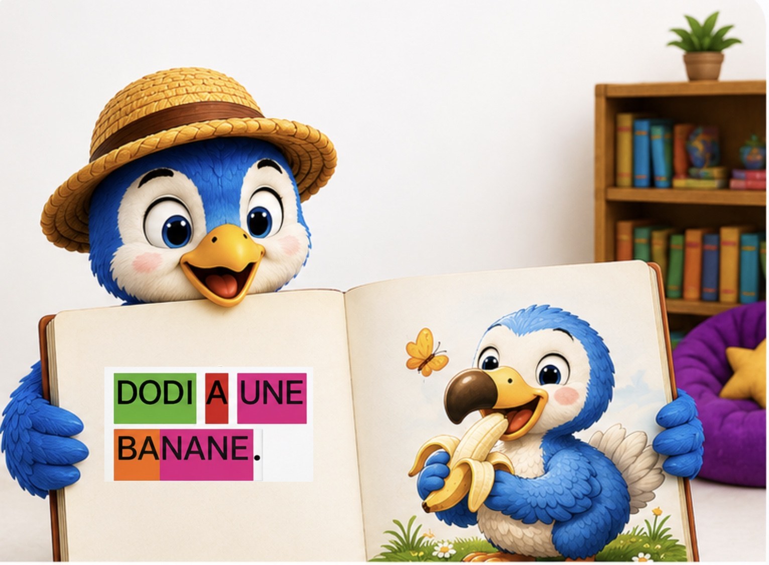 Livre ouvert : Dodi a une banane